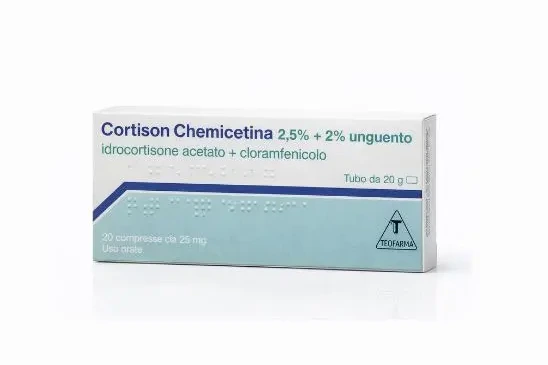 Confezione di Cortison Chemicetina