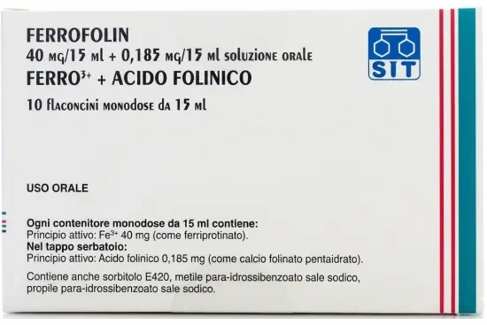 Confezione di Ferrofolin