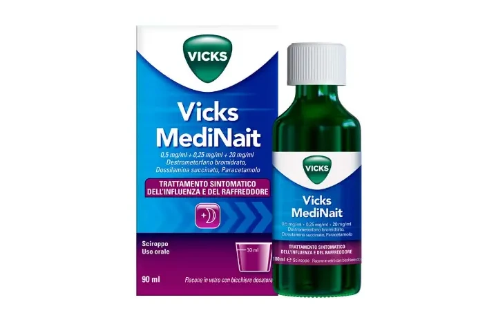 Confezione di Vicks Medinait