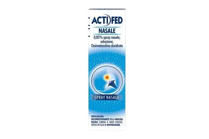 Confezione di Actifed Nasale