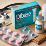 Dibase farmaco scatola e flaconcino