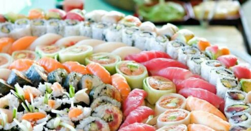 Quante calorie ha un pezzo di sushi?