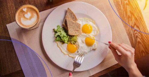 Cosa mangiare al posto delle uova nella dieta Plank?