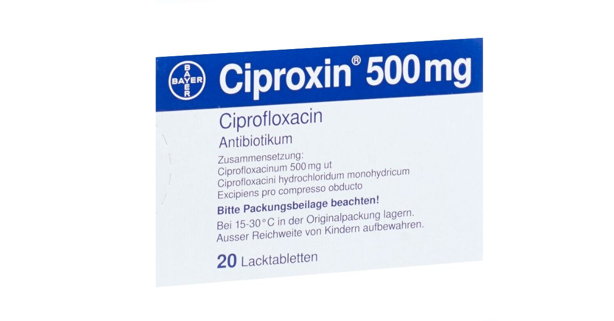 Come si prende Ciproxin 500 mg?