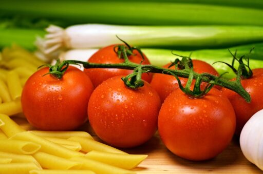 pomodori pasta sedano