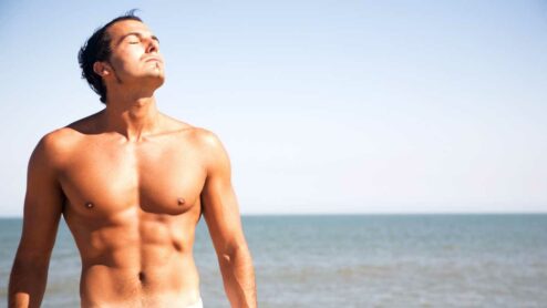 Come togliere residui abbronzatura?