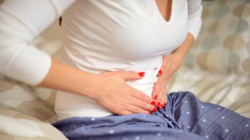 Abdominal Pain_ hands on belly