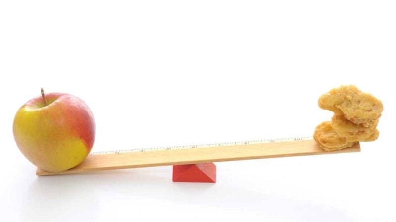 Mela e pane_ chi ha più calorie