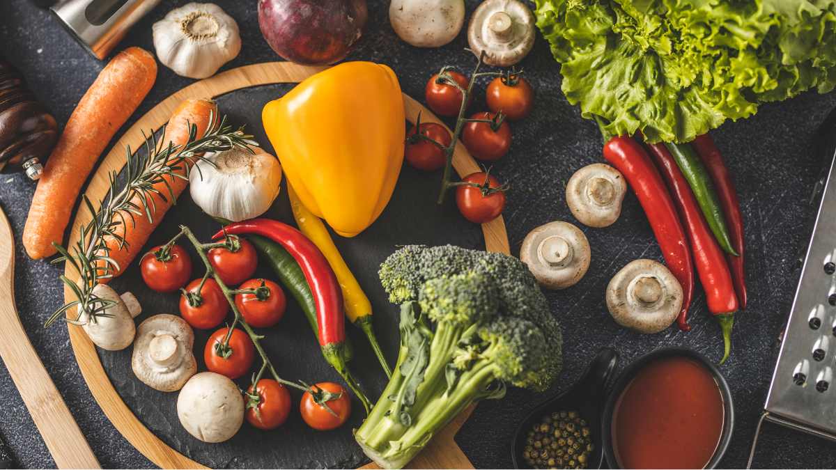 Cibo generico per vegetariani