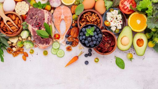 Dieta chetogenica - diversi possibili ingredienti