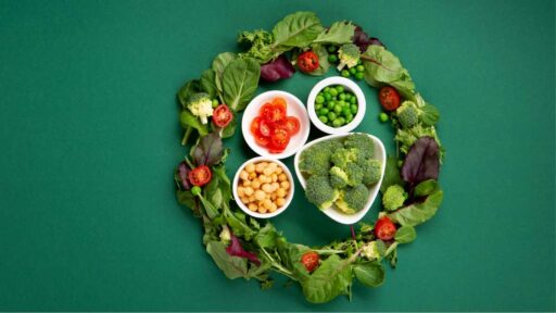 Fresh Vegetables and Plant Based Protein Food