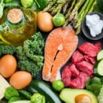Keto diet. Various ingredients