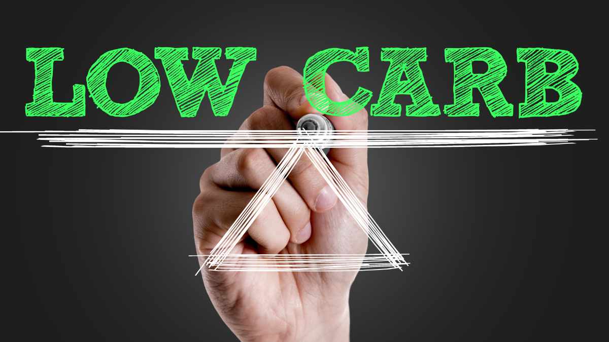 Low carb diet concept image