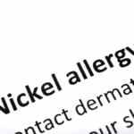 Nickel allergy - written explaination focus