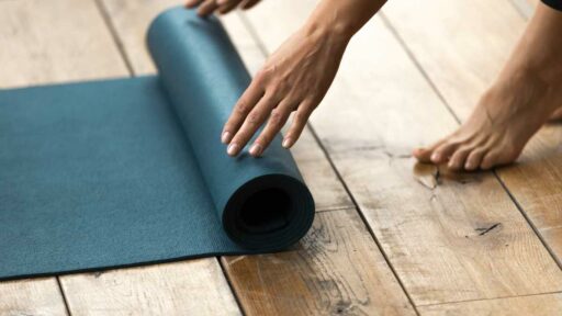 Pilates - preparazione del tappetino