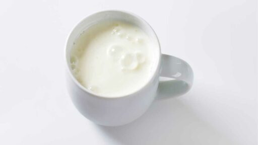 Una tazza di Kefir freschissimo