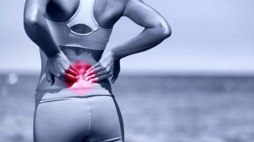 Woman with Lower Back Pain