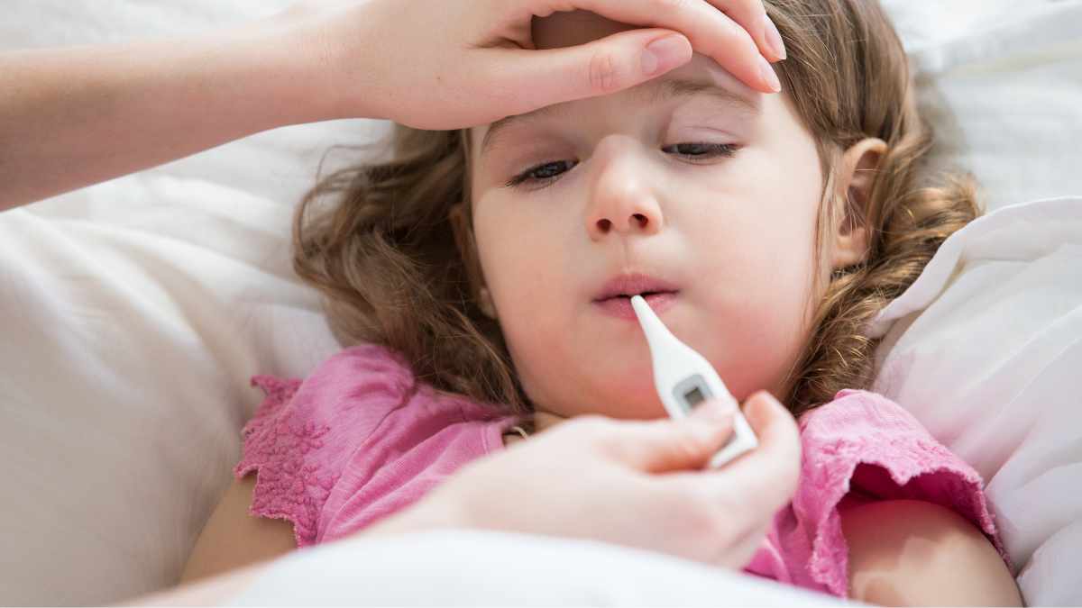 What is low grade fever?