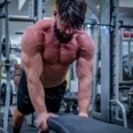 esempio di fisico da palestra sotto l'effetto del testosterone
