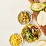 Fodmap Mediterranean diet. Healthy low fodmap ingredients - vegetables, fruits, greens