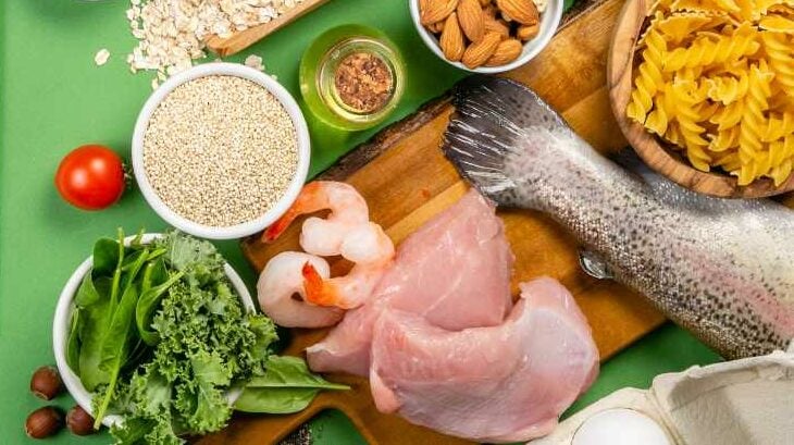 cibo raccomandato per la dieta mediterranea