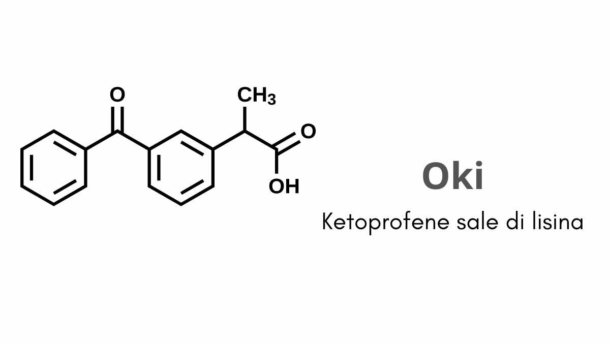 Oki - struttura chimica principio attivo