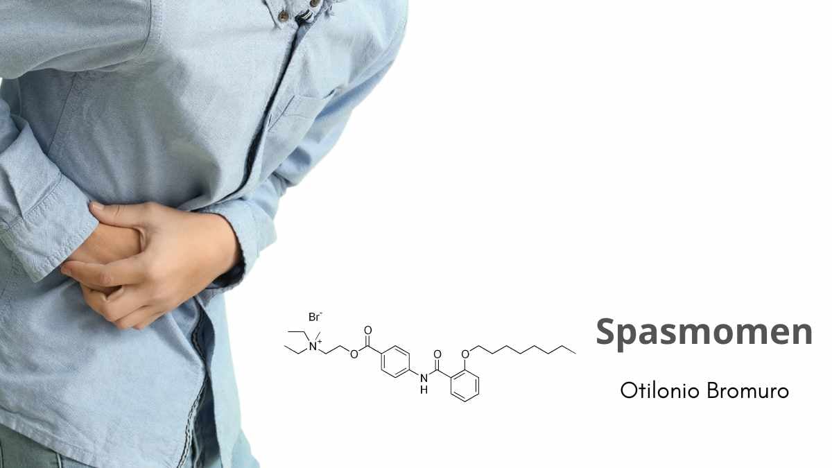 Spasmomen - formula principio attivo e immagine di attacco spasmi