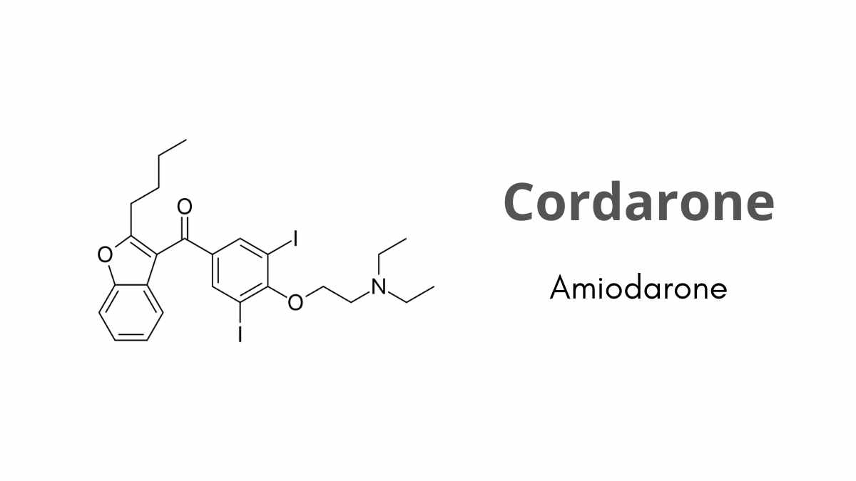 Che differenza c’è tra amiodarone e cordarone?