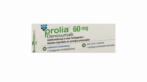 Prolia - anteprima scatola e molecola anticorpo