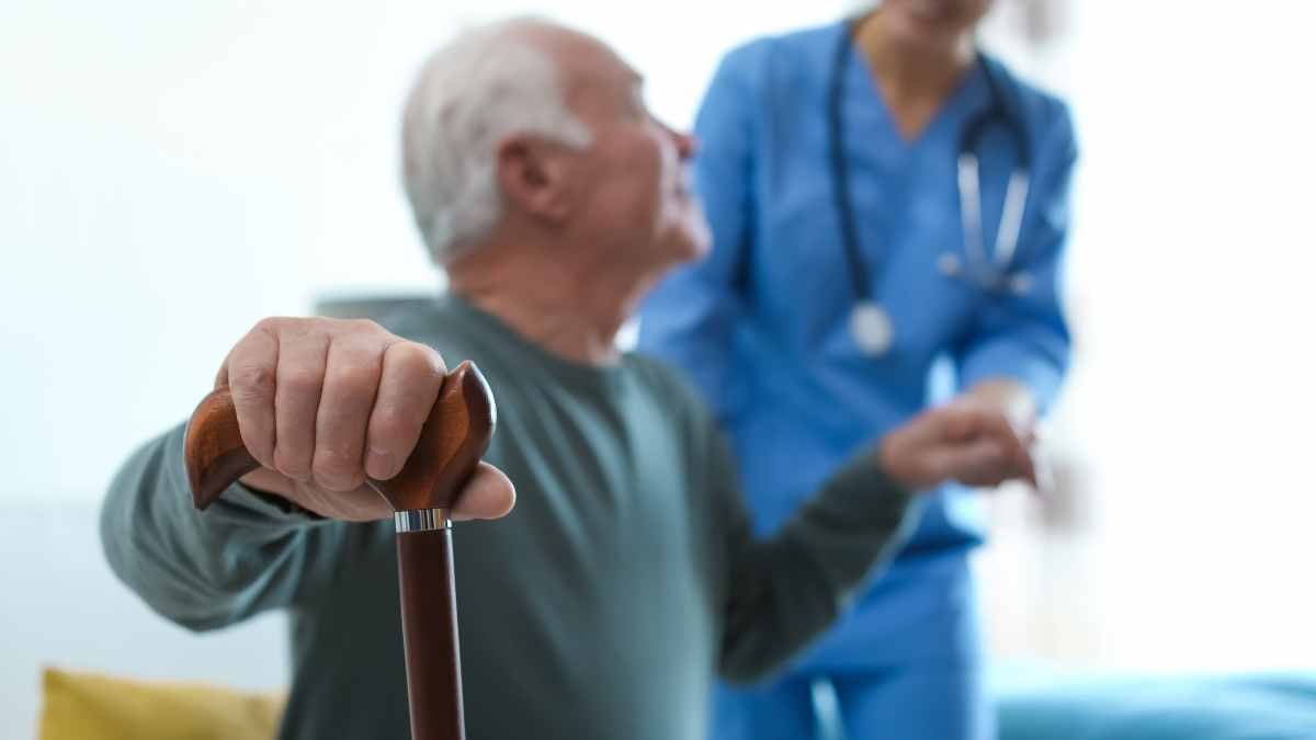Paziente in degenza presso reparto di Geriatria