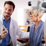 Visita specialistica in reparto di Oculistica