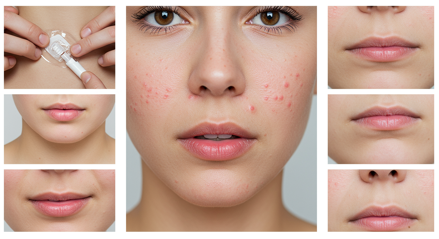 Dermatite periorale: eruzione cutanea intorno alla bocca