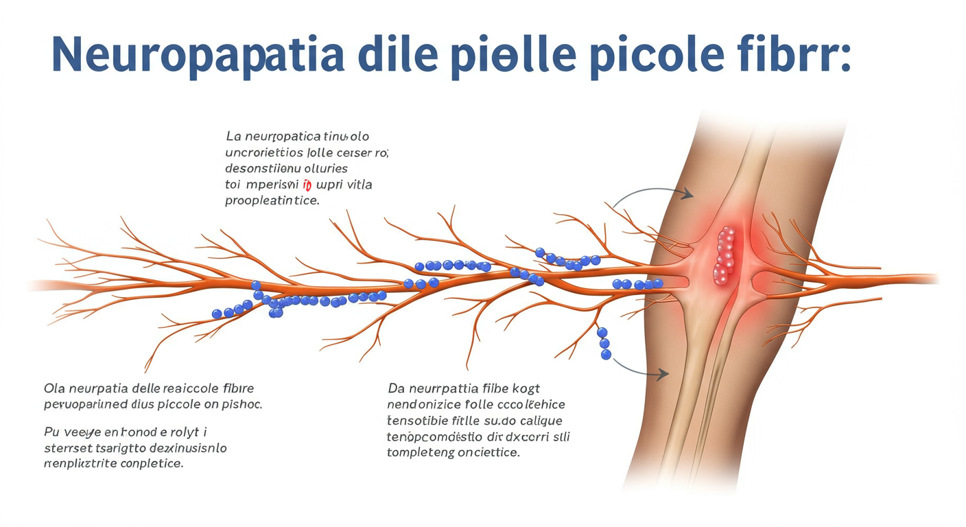 Neuropatia delle piccole fibre: diagnosi e sintomi precoci
