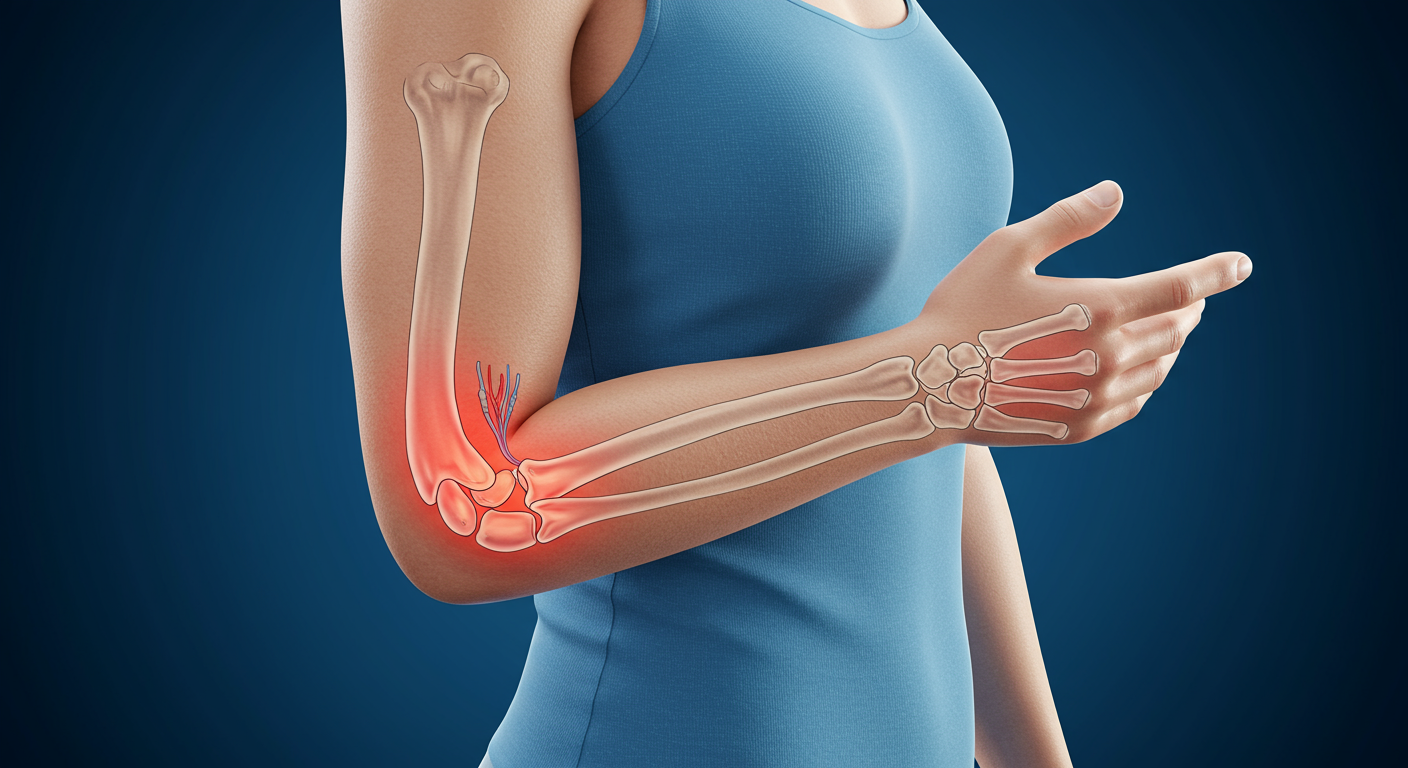 Neuropatia ulnare al gomito: parestesie e debolezza alla mano