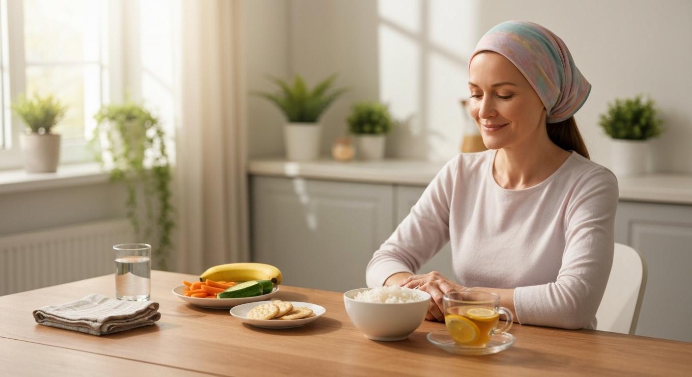 Chemioterapia: cosa mangiare nei giorni &lsquo;on&rsquo; e &lsquo;off&rsquo; per nausea, gusto metallico e neutropenia