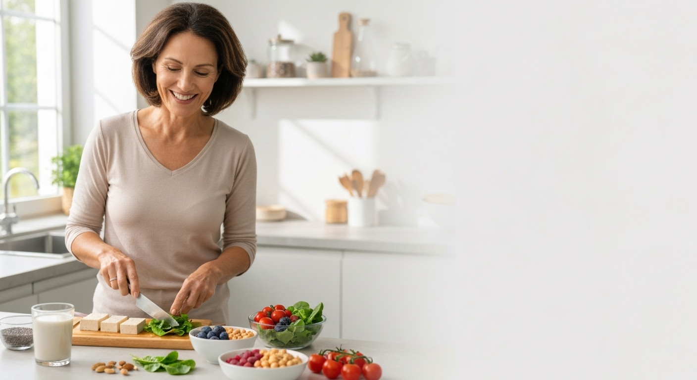 Dieta vegana durante la menopausa: quali benefici reali?