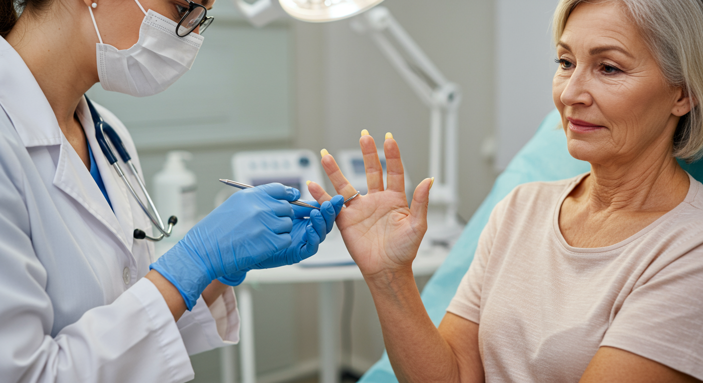 Sindrome delle unghie gialle: alterazioni ungueali e linfedema