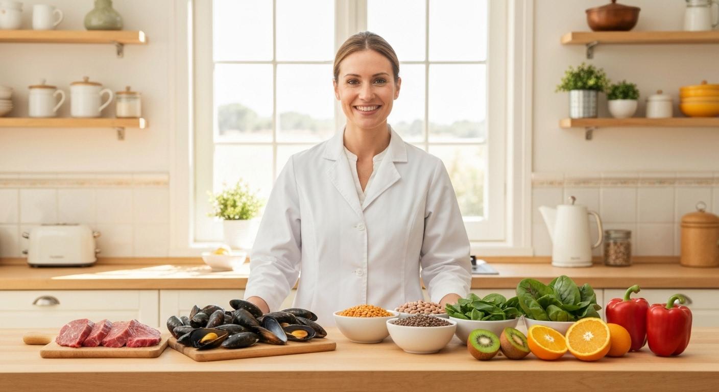 Anemia sideropenica: dieta ricca di ferro e strategie di assorbimento