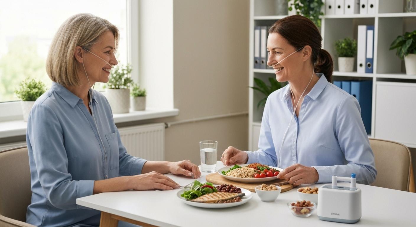 Fibrosi polmonare idiopatica: dieta e gestione dei sintomi
