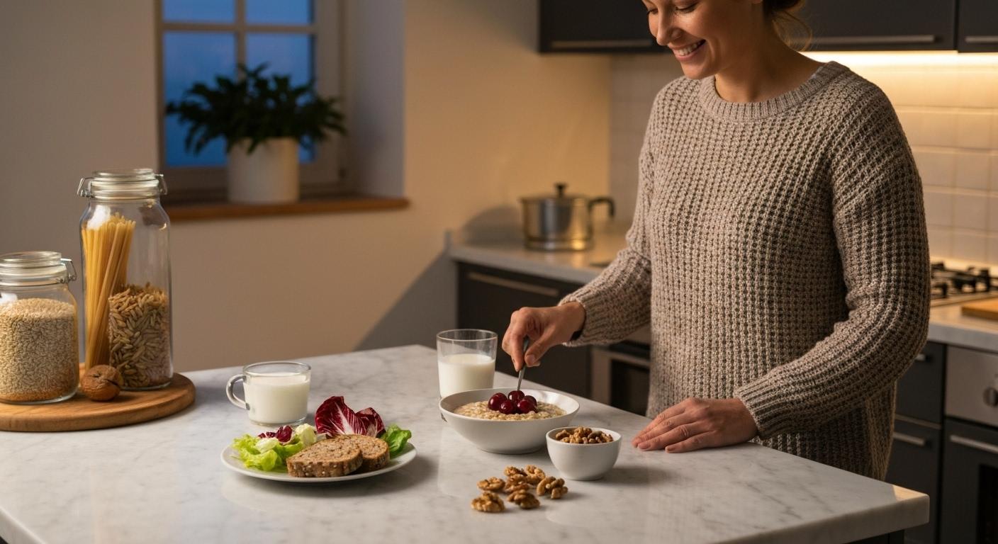 Gli alimenti che favoriscono la qualità del sonno