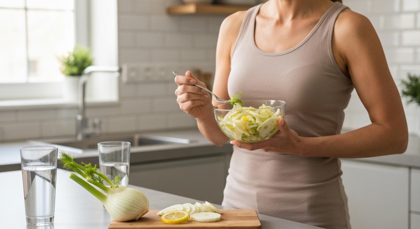 Mangiare finocchi crudi: effetti su digestione e gonfiore