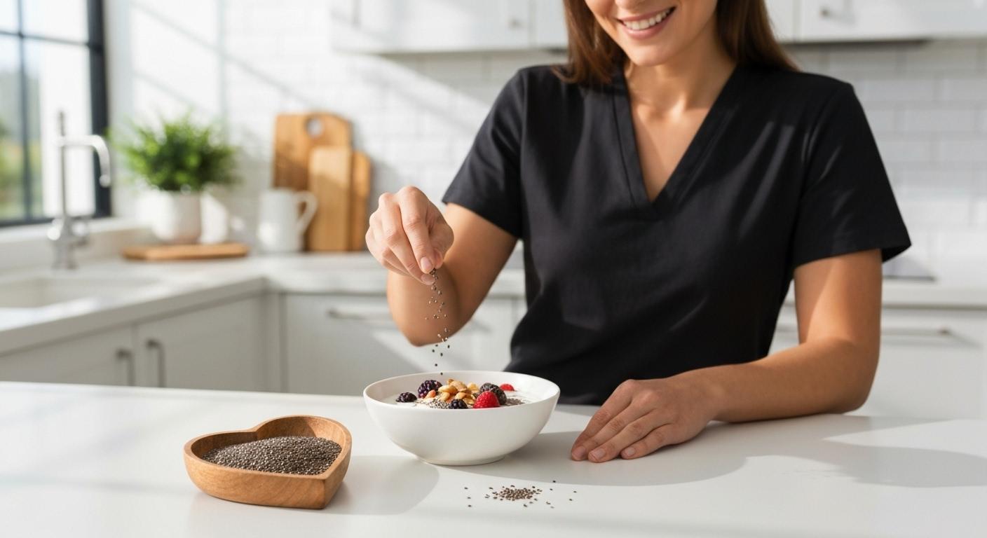 Mangiare semi di chia: benefici su cuore e intestino