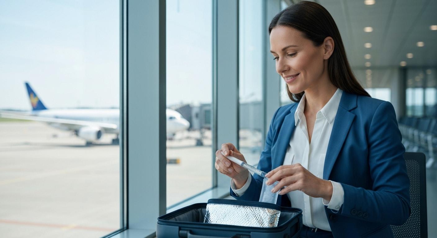 Come trasportare Ozempic in aereo?