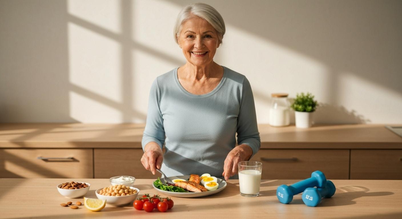 Dieta e sarcopenia senile: proteine e micronutrienti chiave