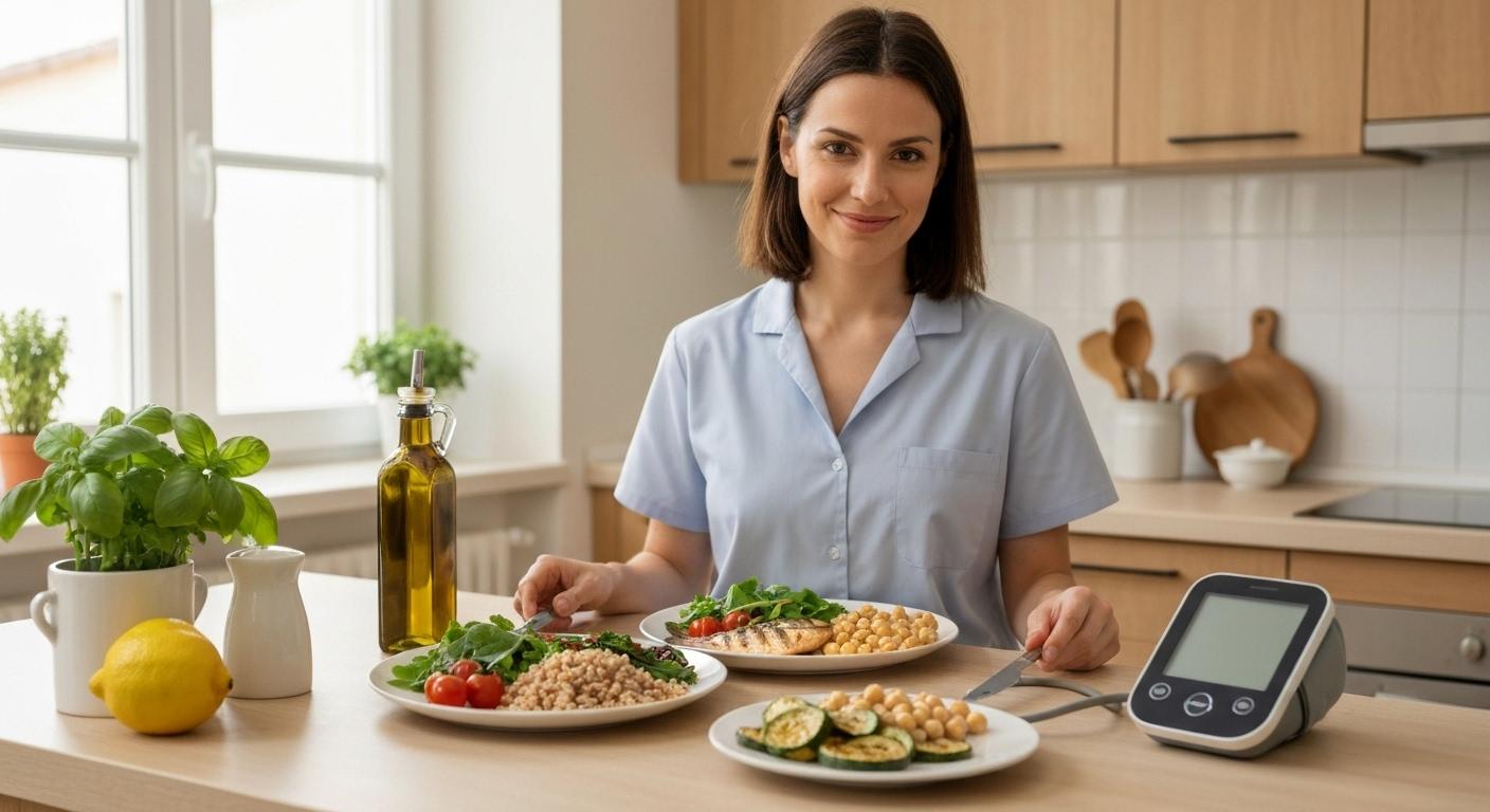 Ipertensione e dieta DASH: adattamento italiano con menu pratico