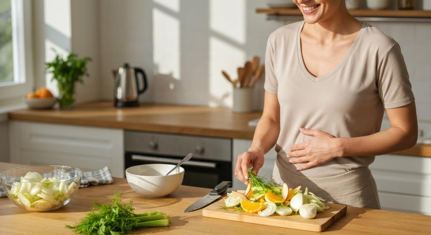 Mangiare finocchi crudi: effetti su digestione e gonfiore