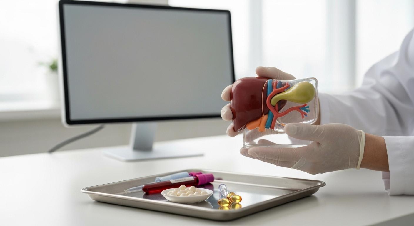 Acido ursodesossicolico: utilizzi e benefici per il fegato