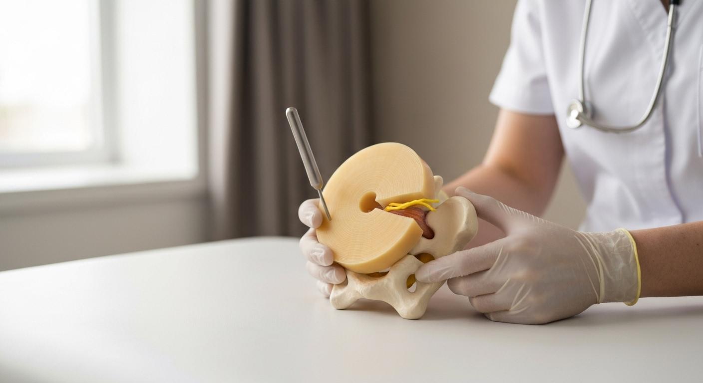 Ernia del disco lombare: sintomi e trattamenti