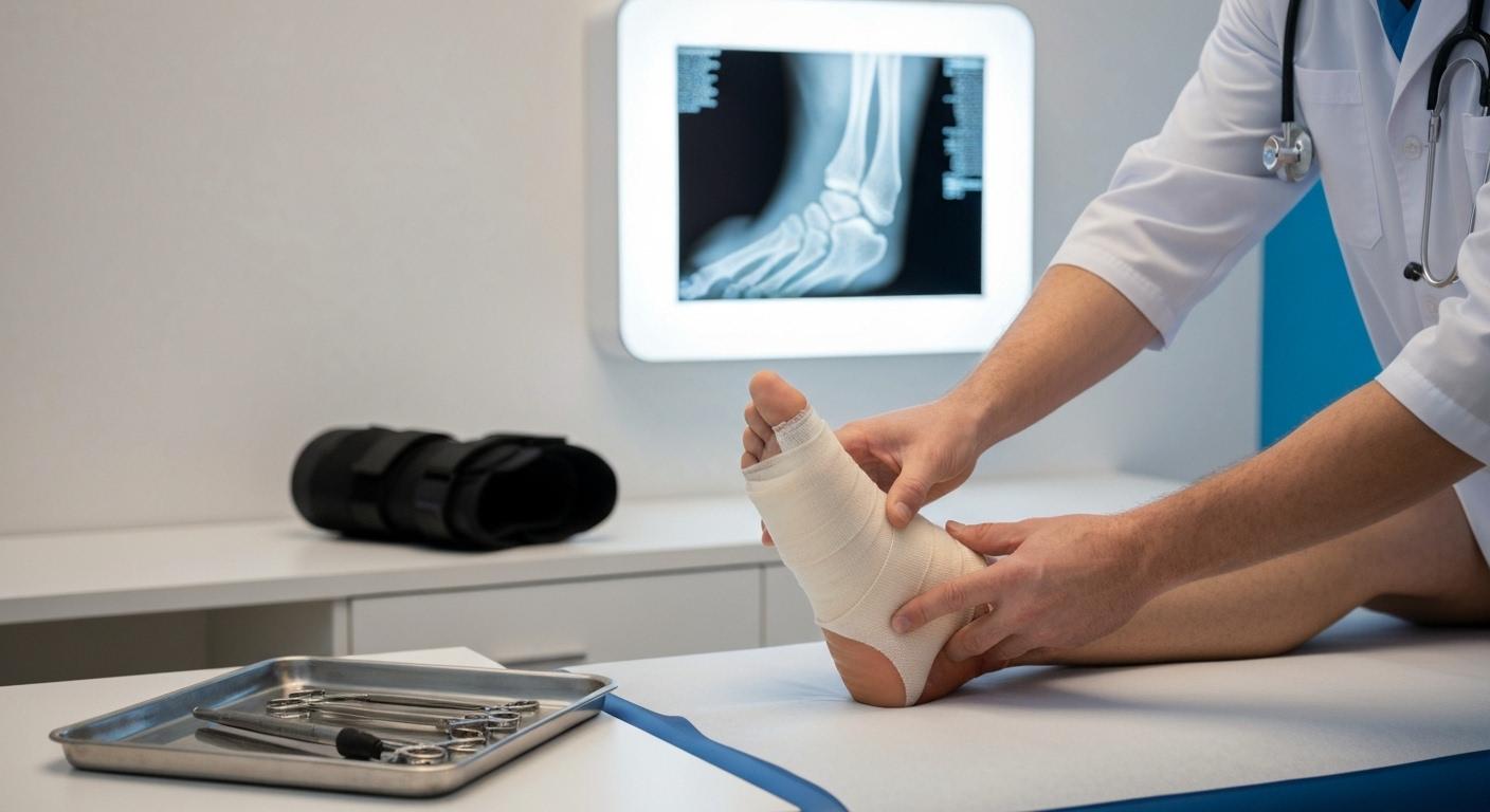 Quanto paga l'assicurazione per una frattura al piede?