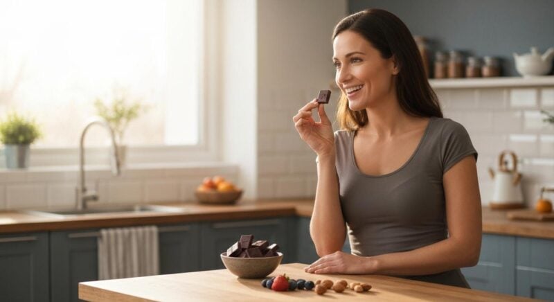 Mangiare cioccolato fondente ogni giorno: cosa accade al corpo
